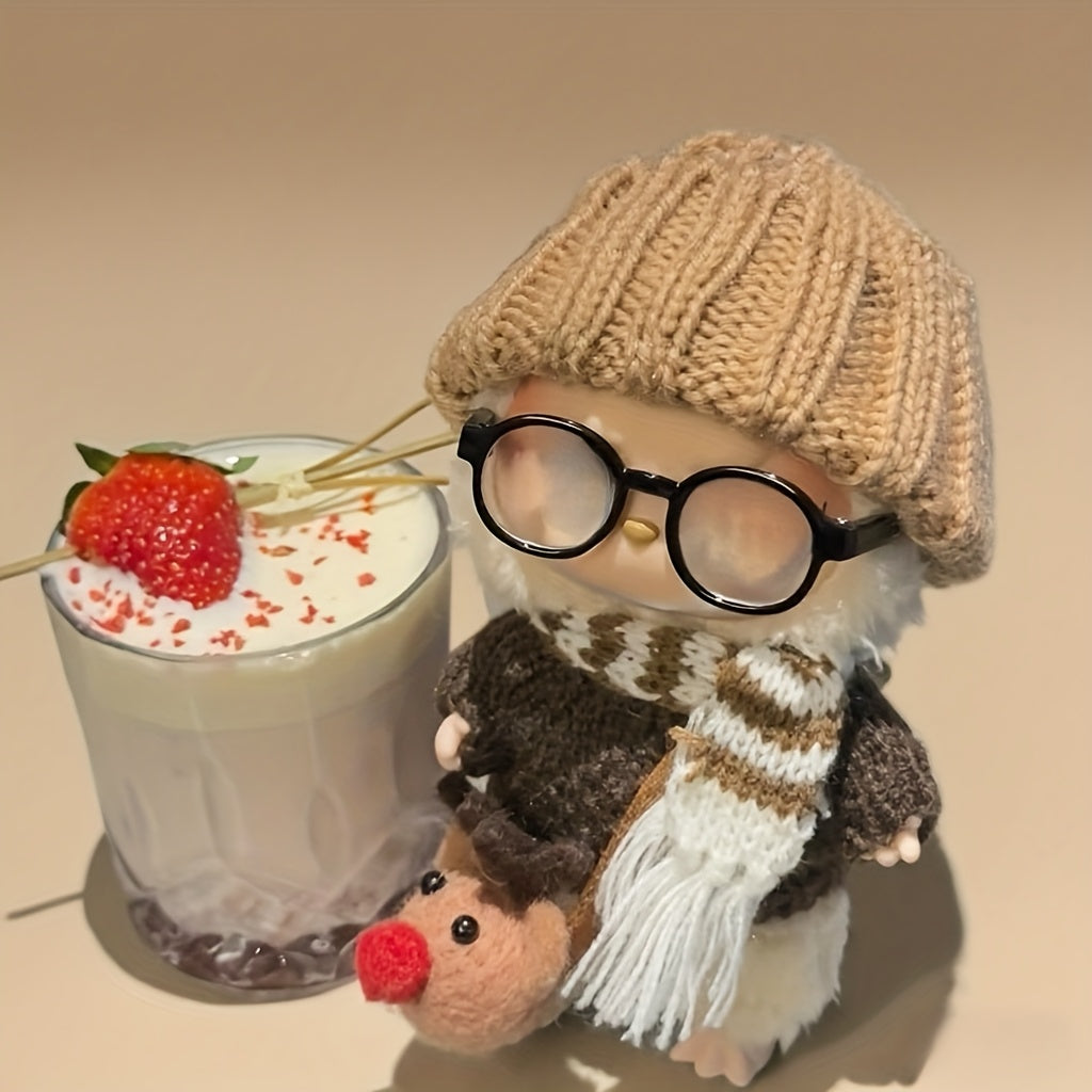 Original Forest Mori Style Outfit for The Monsters | Cottagecore Fairy Dress for Labubu | Soft Eco-Fabric Doll Clothes (Outfit Only)