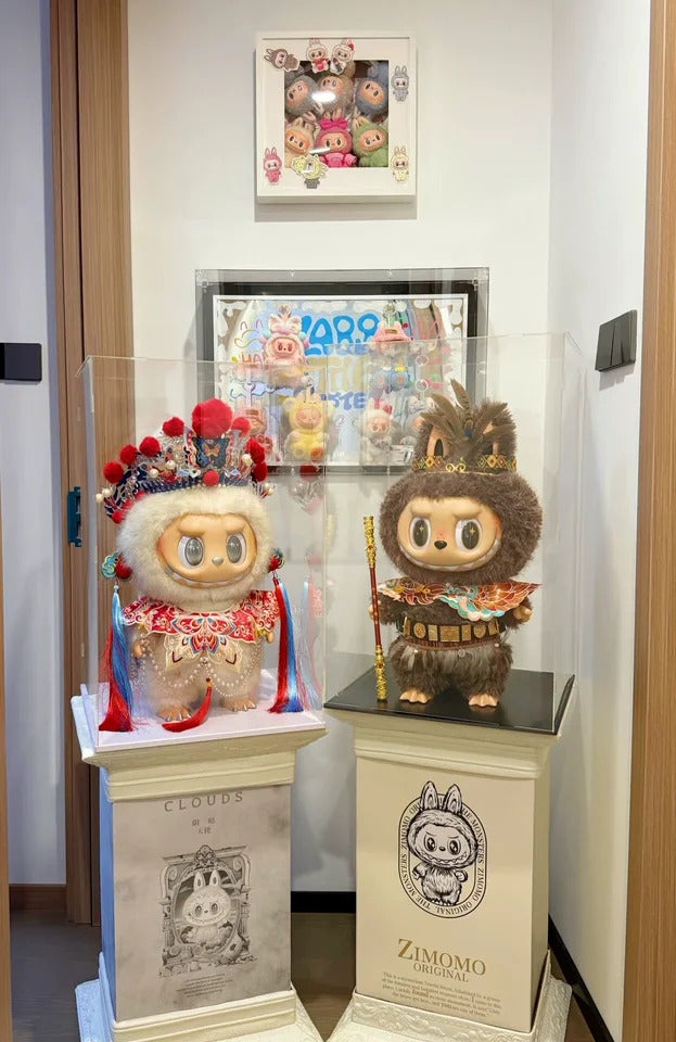 For 58cm Labubu Clothes Zimomo Big Leader Big Angel, Monkey King Sun Wukong Armor Outfit for Large The Monsters Figures | Mythical Hero Costume for Big Labubu | Original Design (Doll Not Included)