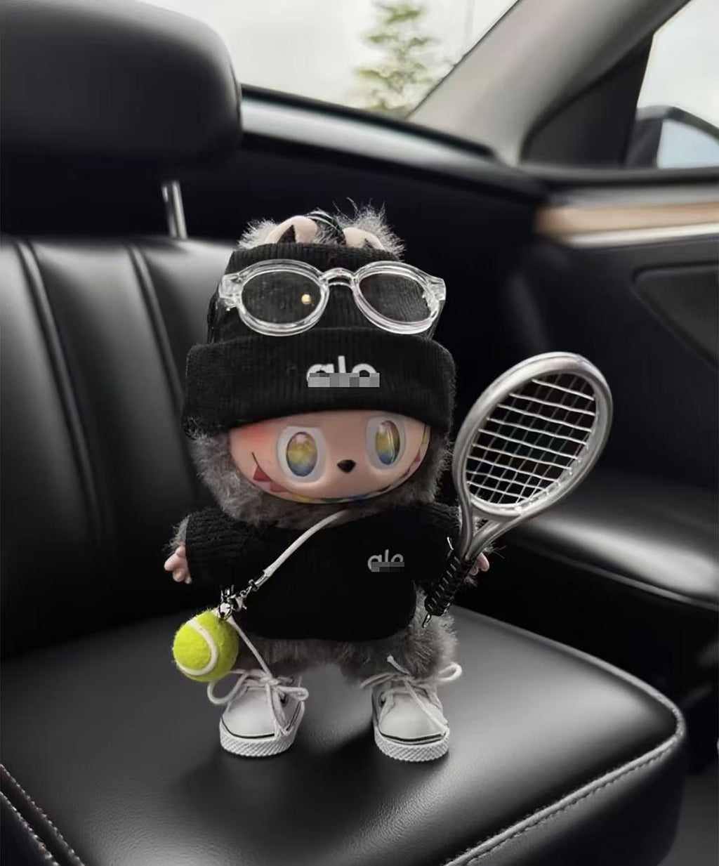 Tennis Prince Loose Fit T shirt suitable for labubu Baby Clothes First, Second, Third Generation17cm Macaron Pendant