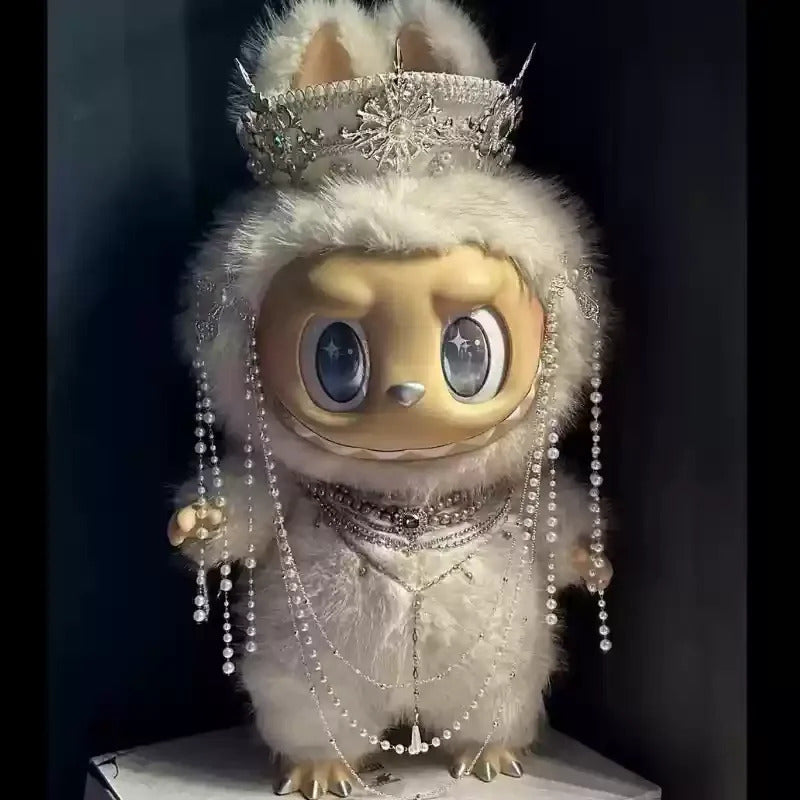 For 58cm Labubu Clothes Zimomo Big Leader Big Angel, Monkey King Sun Wukong Armor Outfit for Large The Monsters Figures | Mythical Hero Costume for Big Labubu | Original Design (Doll Not Included)